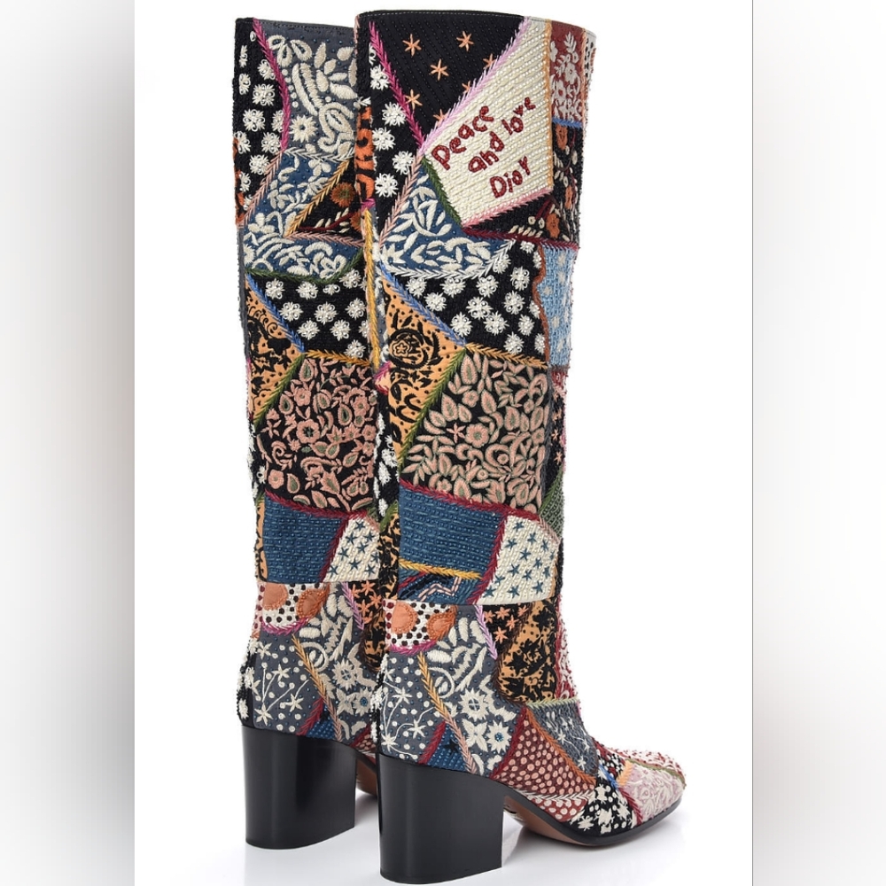 *SOLD*CHRISTIAN DIOR BEADED BOOTS